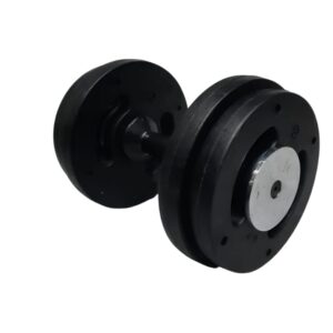Dumbell Montado Injetado com Pegada Emborrachada