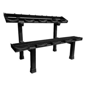Suporte para Dumbell com Apoio Meia Lua